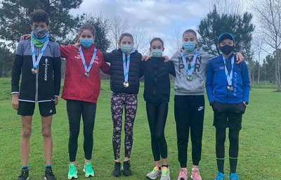Atletismo Trega finaliza la temporada 2020 en el XIII Campeonato gallego de medio fondo y fondo de invierno