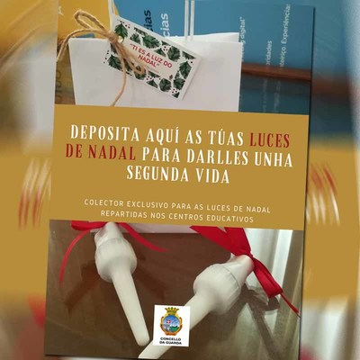O Concello ofrece a posibilidade de dar unha segunda vida  -Luz do Nadal-