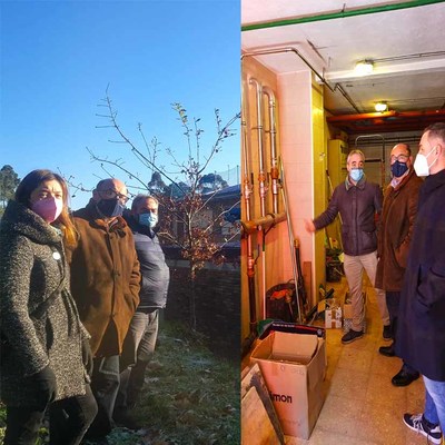 A Consellera de Educacin realiza melloras no CEIP de Randufe e no IES San Paio de Tui para incrementar a sa confortabilidade por 91.000?