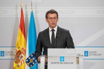 Feijo pide a los gallegos mxima prevencin y anuncia que toda Galicia estar desde el viernes y,-probablemente, hasta mediados de febrero- en los dos niveles ms altos de proteccin