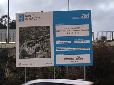 Dende o concello da Guarda esperamos que o comezo das obras do enlace de Areas sexa o principio da culminacin da Autova Tui-A Guarda
