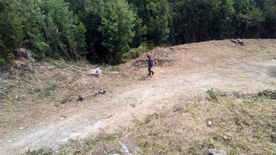 Sapadores Florestais realizam trabalho intenso na Defesa da Floresta Contra Incendios em Caminha