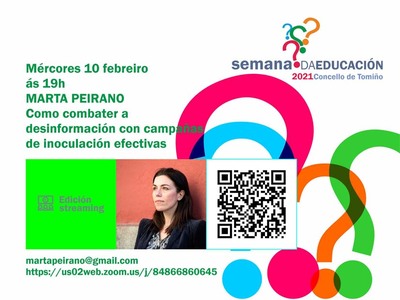 Como combater a desinformacin nas redes sociais, a debate na VI Semana da Educacin de Tomio 