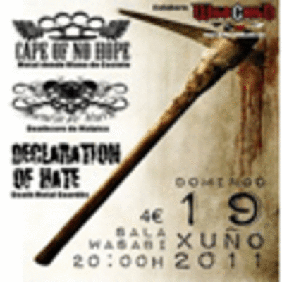 O DOMINGO 19 DE XUO CONCERTO METAL EN A GUARDA