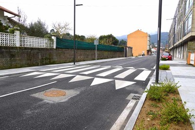 Remataron as obras de humanizacin da primeira fase da ra Colon en Tui