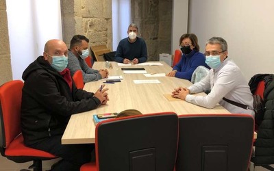 A Guarda rene aos seus portavoces para apoiar a permanencia do emprego na fbrica IMERYS