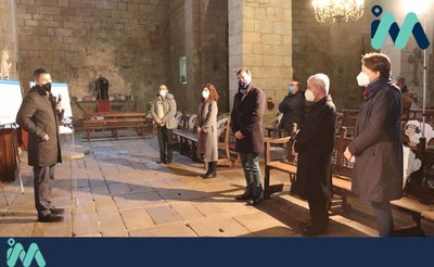 A Xunta investir 900.000 no Mosteiro de Santa Mara de Oia para rehabilitar un dos maiores bens do Camio Portugus da Costa