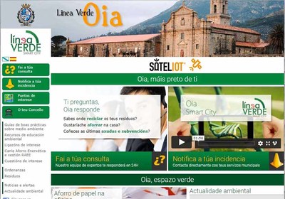 O Concello de Oia xa solucionou o 95% das incidencias recibidas a travs da app Lnea Verde