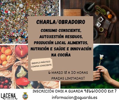 A OMIX da Guarda organiza un obradoiro sobre consumo consciente e alimentacin saudable