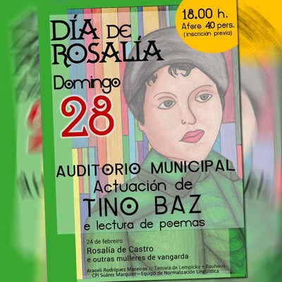 Esgotadas as entradas para o acto de conmemoracin do Da de Rosala no auditorio municipal