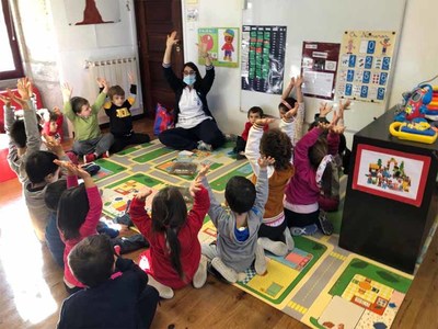 Municpio mantm sessoes de terapia da fala nos jardins de infancia do Agrupamento de Escolas Sidnio Pais