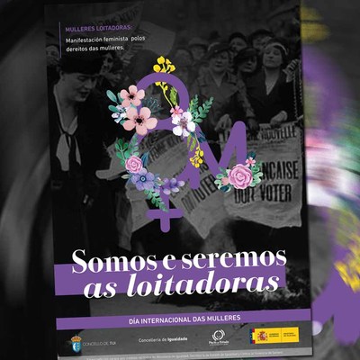 Tui celebra o 8M co lema -Somos e seremos as loitadoras-