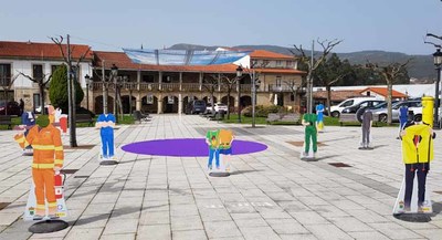 A Praza do Calvario acolle unha exposicin interactiva para amosar que o traballo non ten xnero