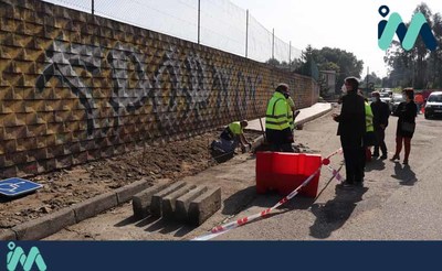 Arrancan as obras de mellora da accesibilidade na contorna do Estadio Municipal da Guarda