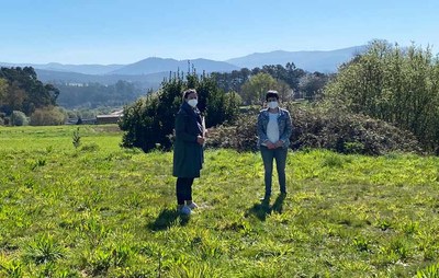 Xa en marcha as obras do ecoparque Campo Novo, en Viso dos Eidos  