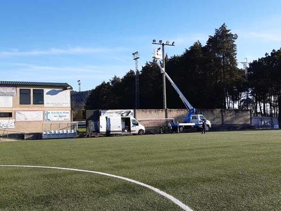 O Concello de Tui contina co plan de aforro enerxtico nas instalacins deportivas
