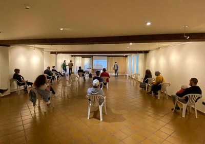 O Concello expn o proxecto da futura Praza do Calvario  vecianza   