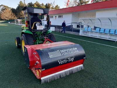 A deputacin inicia o programa de mantemento dos campos de ftbol da provincia con primeiras solicitudes para 71 instalacins de 29 concellos