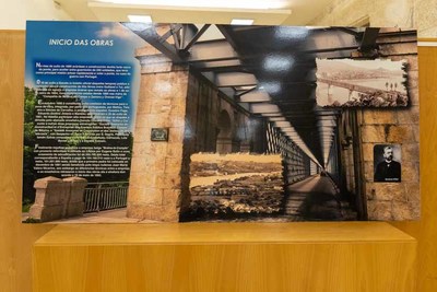 Exposicin conmemorativa do 135 aniversario da vella ponte internacional Tui-Valena