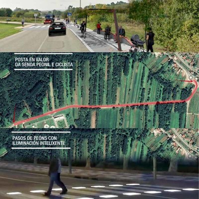 Nos prximos das comezarn as obras de acondicionamento dunha ruta peonil e va ciclista na Veiga do Louro