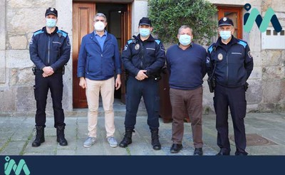A Guarda conta con dous novos Auxiliares de Polica Local