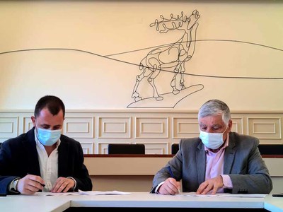 Autarquia formalizou contrato da empreitada do Edifcio de Cultura e Inovacao de Cerveira