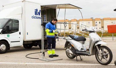A Unidade Mbil de Inspeccin Tcnica de Ciclomotores estar en Tomio os das 22 e 23 de abril