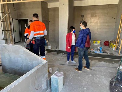 A reforma integral do mercado do Rosal afronta a sa recta final