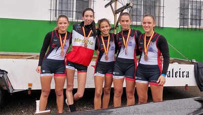 O Clube de Remo Robaleira: Bronce no Campionato de Espaa