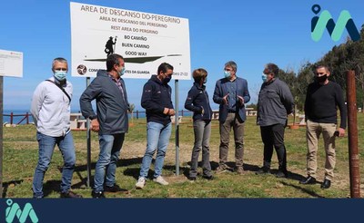 A Xunta financia na Guarda unha nova rea de descanso para peregrinos no seu tramo municipal do Camio Portugus da Costa