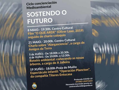 A Guarda acolle o Ciclo de concienciacin medioambiental -Sostendo o futuro-