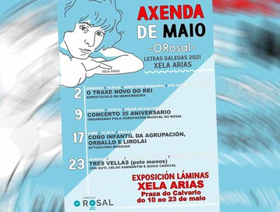 Maio chega ao Rosal cargado  de actividades culturais