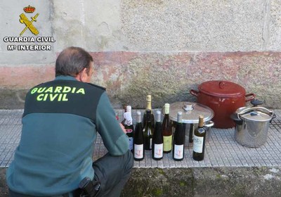La Guardia Civil investiga penalmente a los presuntos autores de varios robos en A Guarda