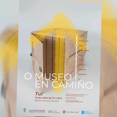 Tui acolle a quinta parada do Museo en Camio para difundir o -Esprito Xacobeo- no Camio Portugus