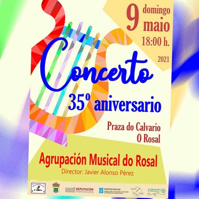 A Agrupacin Musical do Rosal celebra o seu aniversario