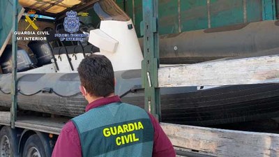 Desarticulada una organizacin criminal dedicada al trfico de hachs e intervenidos 630 kilos de sustancia estupefaciente