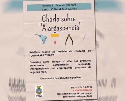O Ciclo Sostendo o Futuro contina este venres na Guarda cunha charla sobre -alargascencia-