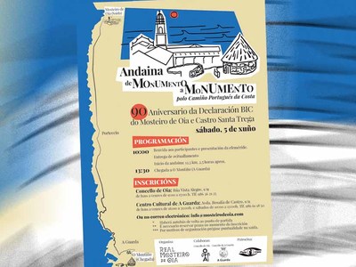 La andaina de Monumento a Monumento conmemorar el 90 aniversario de la declaracin de Bien de Inters Cultural del Monastero de Oia y el Monte de Santa Trega