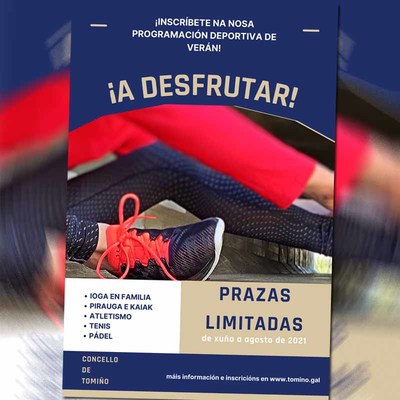 Tomio ofrece actividades deportivas de vern para facer en familia