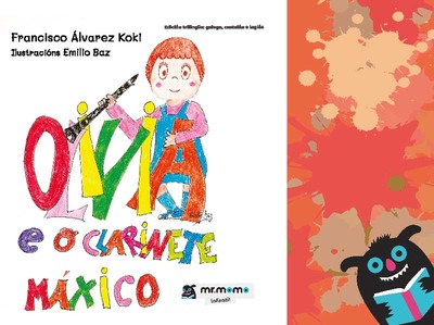 O Guards Francisco lvarez Koki publica o libro infantil -Olivia e o clarinete mxico-