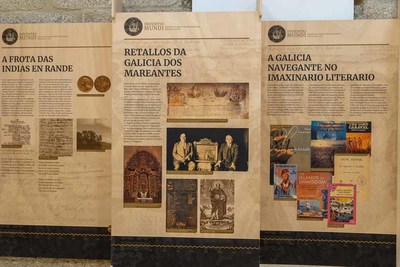 Víctor Freixanes, Pemón Bouzas e Ramón Nicolás abordan en Tui a relación entre a literatura galega e as historias de navegación Víctor Freixanes, Pemón Bouzas e Ramón Nicolás abordan en Tui a relación entre a literatura galega e as historias de navegación