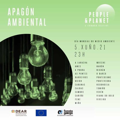 Tomio nese ao -apagn- para concienciar sobre o cambio climtico