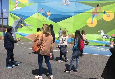 Nova oportunidade para asistir s visitas guiadas de arte urbana e historia de Oia