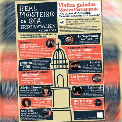 El Mosteiro de Oia nos trae un verano cargado de planes de ocio y cultura