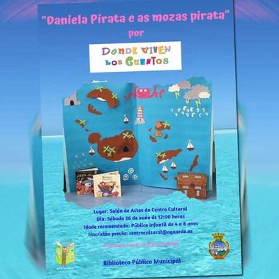 Daniela Pirata e as mozas pirata chegan o 26 de xuo  Guarda