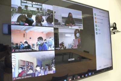 O talento emprendedor do alumnado da provincia agroma na clausura do programa da Deputacin -depoemprende na escola-