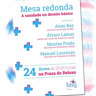 O BNG organiza unha mesa redonda sobre sanidade