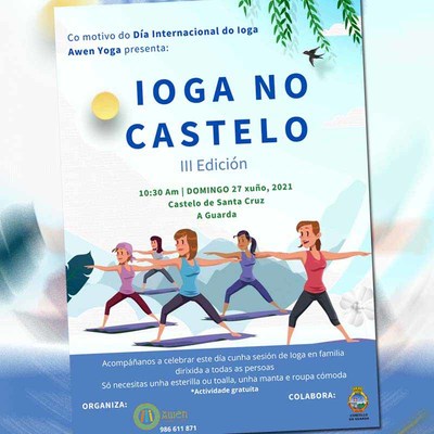 A Guarda celebra este domingo o Da Internacional do Ioga