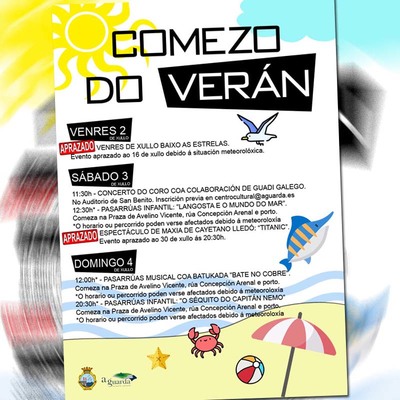 El primer fin de semana de julio marca el inicio de la programacin de verano en A Guarda