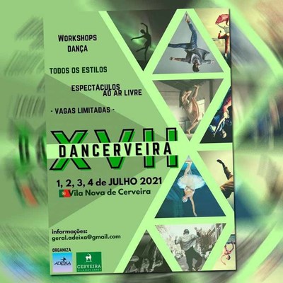 XVII Dancerveira apresenta-se com formato adaptado ao contexto pandmico